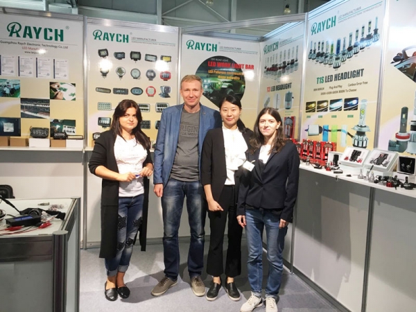 2018 interauto show in Moscow, Russia