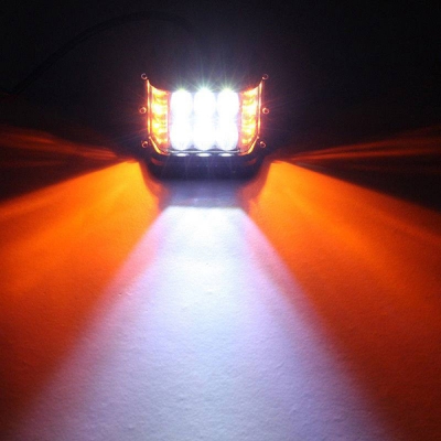Luz de trabajo LED de 4 pulgadas 60W Luz de 3 lados con flash estroboscópico LYD-P60W