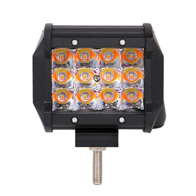 Luz de trabajo LED de 4 pulgadas y 36W Flash de doble color LYD-T5-36W
