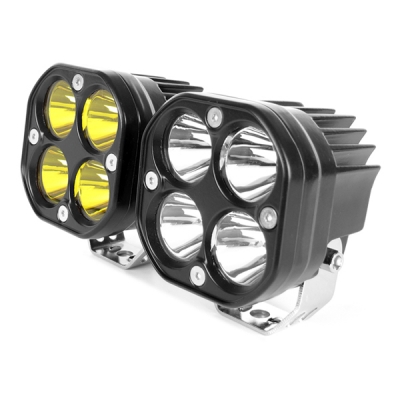 3 Inch Cree LED Work Light 40W White/Lemon Green