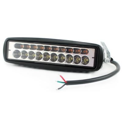 6.3 Inch LED Work Light 60W Dual Color White/Amber